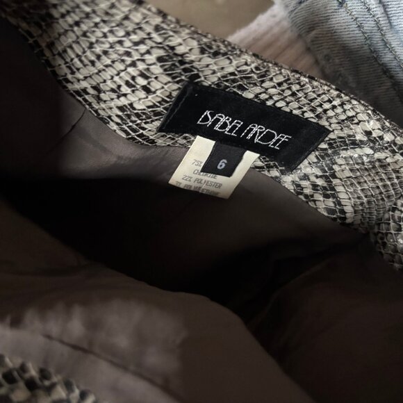 Isabel Ardee Snake Print Skirt - Picture 4 of 4